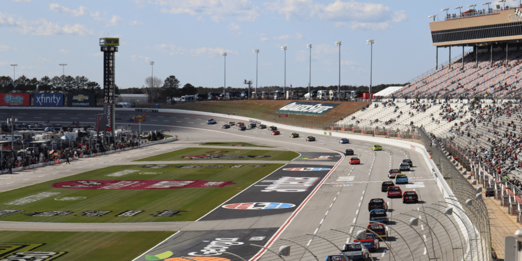 NASCAR grid image
