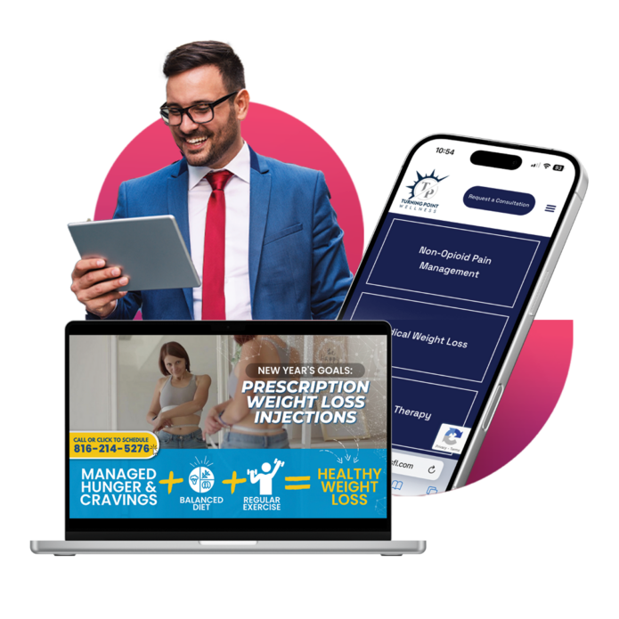 Healthcare Digital Marketing graphics